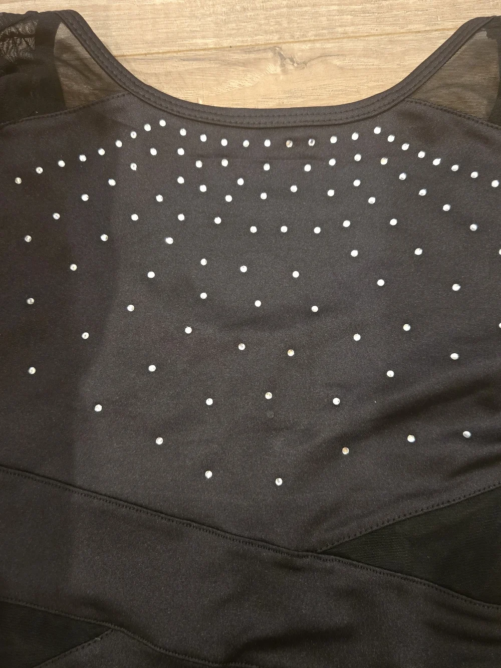NWT Justice Long Sleeve Rhinestone Leotard Set Multisize Avail XS 5/6 & LG 12/14